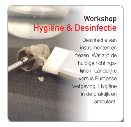 Workshop Basisprincipes Hygiëne Desinfectie
