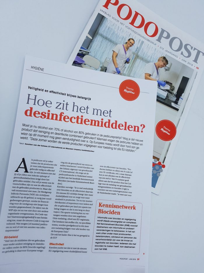 podopost artikel desinfectiemiddelen 1